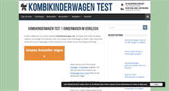 Desktop Screenshot of kombikinderwagen-test.com